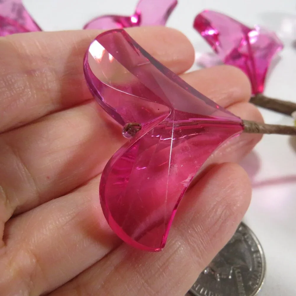 Giant Flower Bead Floral Pic (10 hearts per pick) Multi-dimensional #2 (One pick